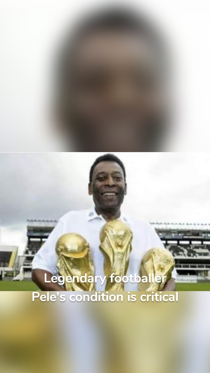






Legendary footballer Pele's condition is critical